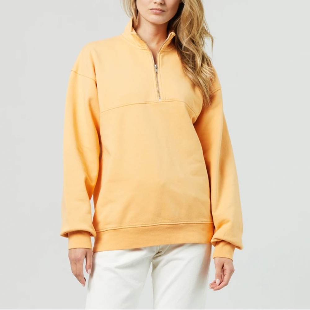 NWOT Colorful Standard, 100% Organic Cotton, Unisex, Orange, Sweatshirt, size XL